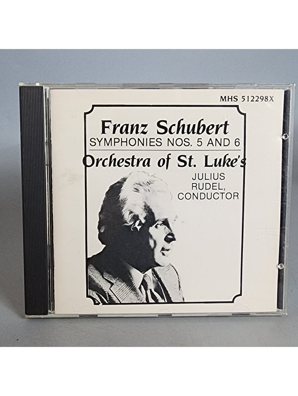 Franz Schubert Symphonies Nos. 5 & 6 CD Orchestra of St. Luke's Julius Rudel